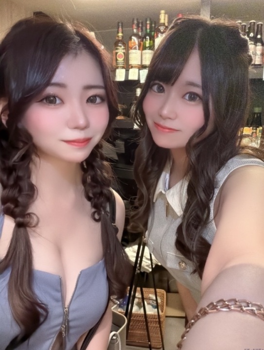 美女溢れる..らむさん、りおさん